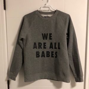 Brunette the Label WE ARE ALL BABES Sweater